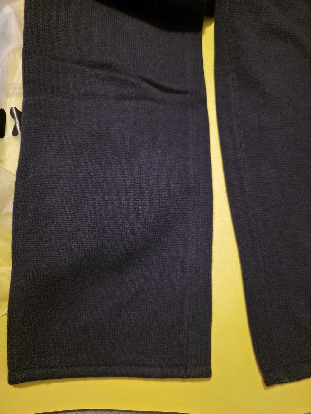 Skims Wool Cashmere Foldover Pant - Picture 8 of 8